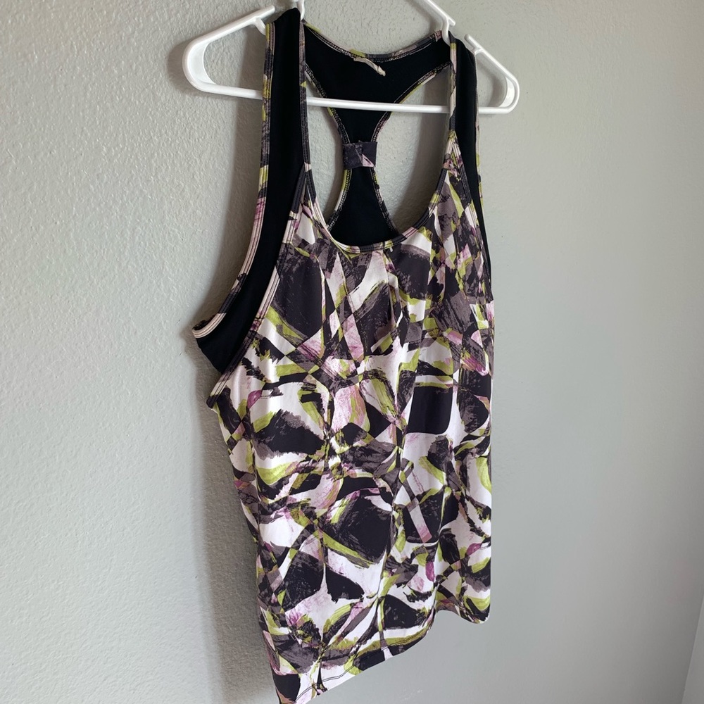 Actra Racerback Workout Top w/ built in sports bra